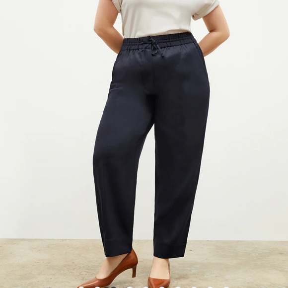 M.M.Lafleur The Shane pants everyday twill black pants size 16 - Picture 1 of 12